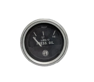 Vintage Veglia Borletti Oil Pressure Gauge for Alfa Romeo Giulia, Spider, GTV - Picture 1 of 2