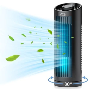 Tower Fan, 80° Oscillating Fan with 3 Speeds, Fast Cooling, Quiet Operation, ... - Picture 1 of 7