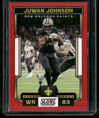 2023 Score #56 Juwan Johnson Red - Image 1 of 2