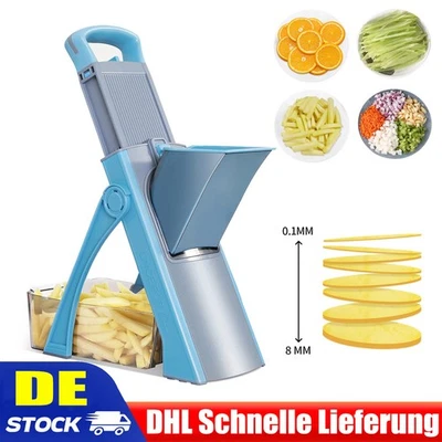 Sicher Mandolinenschneider Gemüsehacker Lebensmittel Kartoffelschneider Neu - Bild 1 von 4