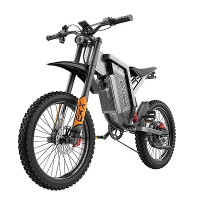 EKX X21 MAX 3000W Peak 6000W Electric Bike for Adults 60V 30AH Samsung Battery 45MPH
