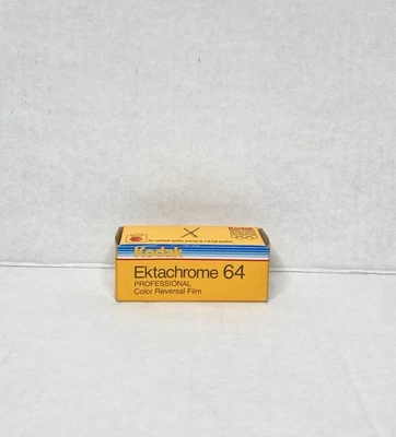 Kodak Ektachrome 64 Daylight EPR 120 Color Reversal Film Expired 08/2001 - Image 1 of 4
