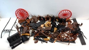 Marx Johnny West Sillín Blant Brida Lote Accesorios Western Lote De Colección Años 60 - Imagen 1 de 19