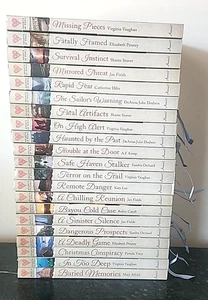 Annie's Mysteries Series HEARTS IN PERIL Book Lot 21 HC DJ Inspirational Fiction - Picture 1 of 7