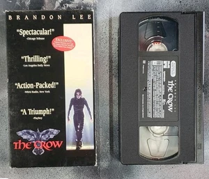 Vintage The Crow VHS Video Tape 1994 Brandon Lee Miramax - Picture 1 of 2