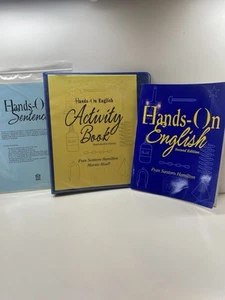 Hands-On English Curriculum Teacher & Student Textbooks Flash cards NEW Set - Picture 1 of 7