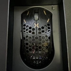 Finalmouse ultralight X guardian Tiger L Wireless Gaming Mouse Black/Gold Japan - Picture 1 of 2