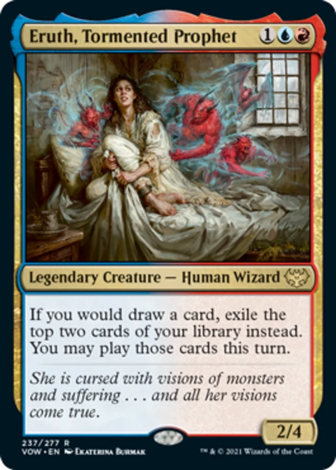 x1 Eruth, Tormented Prophet - Innistrad: Crimson Vow - NM - MTG - Image 1 of 1