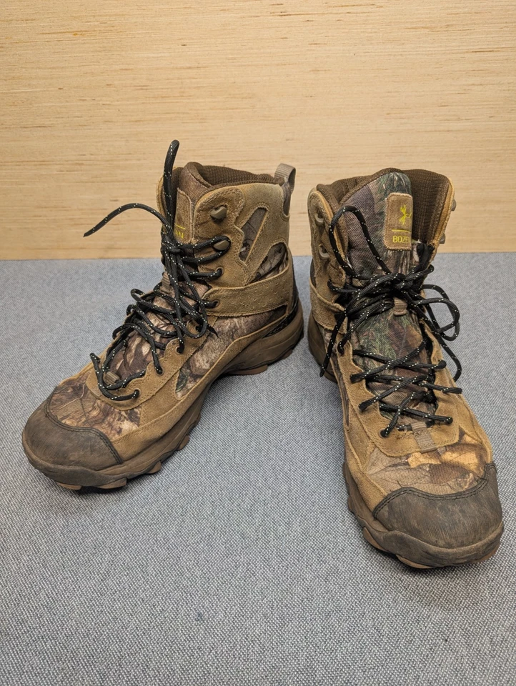 Under Armour Bozeman Men’s Hunting Boots Camo Waterproof 11.5 US Leather - Image 1 of 4