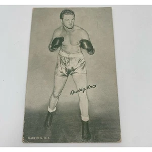 Vintage Buddy Knox Boxen Ausstellung Karte, Old Buddy Knox Ausstellung Postkarte - Bild 1 von 6