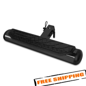 Paso de enganche ovalado Go Rhino 460B negro de 4" para receptores de 2" - Imagen 1 de 4