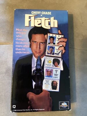Fletch  1985 VHS Movie Chevy Chase Vintage - Image 1 of 4