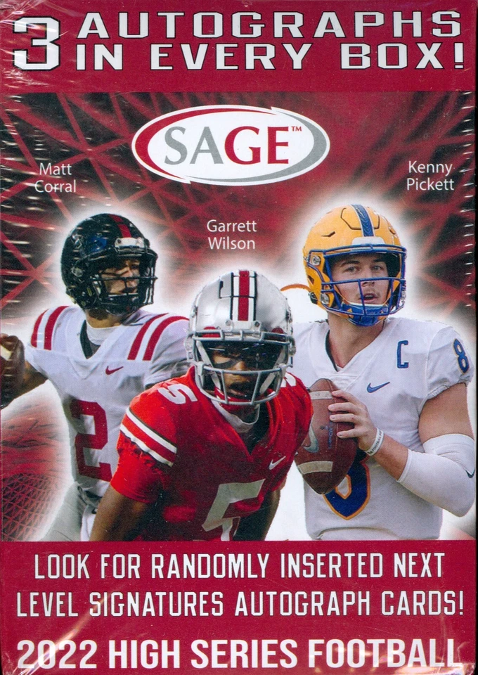 SAGE 2022 High Football Series Trading Card Box