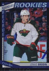 2013-14 O-Pee-Chee Black Rainbow #576 Jonas Brodin