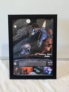 "X 2 The Threat 2004 PC GERAHMTE WERBUNG SPIELPOSTER A4 8X12" - Bild 1 von 2