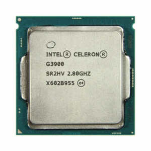 INTEL CELERON G3900 PROCESSOR 2.8GHZ/8 GT/s DMI (SR2HV) LGA 1151/H4 CPU - Picture 1 of 1