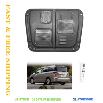 For 2011-2017 Nissan Quest Under Engine Lower Cover Splash Shield Mud Guard - Image 1 of 4