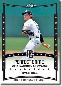 (12) KYLE HILL Seattle Mariners 2014 Leaf *PERFECT GAME*  Baseball Rookie RC LOT