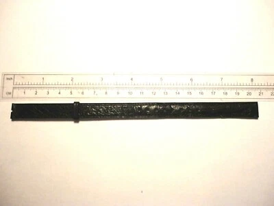 New TIFFANY & Co Watch Strap Black 13 Genuine Ostrich  Foto 1 de 2