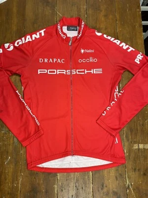Chaqueta Jersey Team Drapac-Porsche Australia Ciclismo Manga Larga Talla Mediana Foto 1 de 4