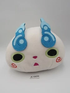 Yokai Watch A1809 Komasan Puni Head Cushion Bandai Plush 5" Toy Doll Japan - Picture 1 of 4
