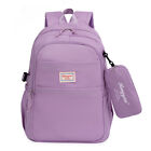 Women School Bag Backpack Unisex Kids Multiple Pockets Student Teenage Laptop