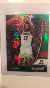 20-21 Panini Green Prizm RC Card of Zeke Nnaji of Nuggets #34.NEU. - Bild 1 von 4