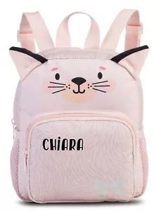 Kindergartenrucksack mit Name personalisiert | Rucksack Ella Katze - Bild 1 von 7