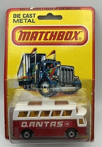 1981 Matchbox Lesney Superfast Qantas Airport Bus #65 - Picture 1 of 6