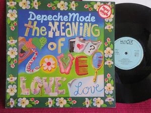DEPECHE MODE - The Meaning of Love - 1st Press Germany 1982 - 12", Maxi 45 T/ EX - Imagen 1 de 3