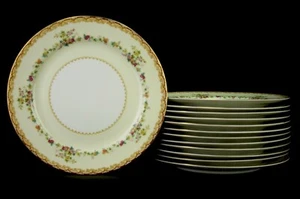 Vintage Noritake China Dimity 4904 10" Dinner Plate Japan Multiple Available - Picture 1 of 4