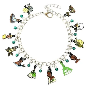 Disney Princess and the Frog, Tiana Colored Charm Bracelet - Picture 1 of 1