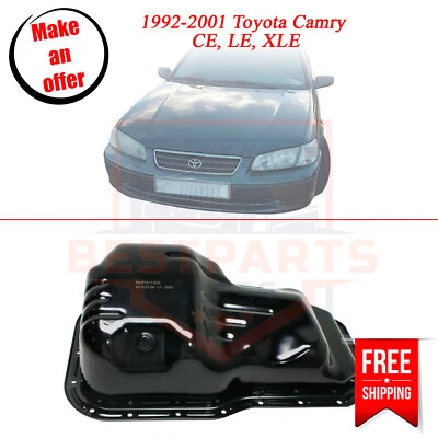 New Oil Pan steel for 1997-2001 Toyota Camry CE - Image 1 of 4