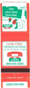 Howard Johnson's Over 500 Motor Lodges Vintage Matchbook Cover - Picture 1 of 2