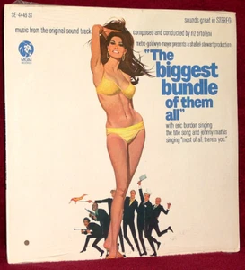 OST LP SEALED THE BIGGEST BUNDLE OF THEM ALL RIZ ORTOLANI 1968 MGM ORIG PRESS - Imagen 1 de 2