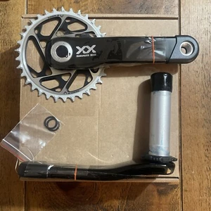 Sram XX SL Carbon Eagle T-Type DUB Chainset / 34t / 175mm / 12 Speed Brand New - Picture 1 of 14