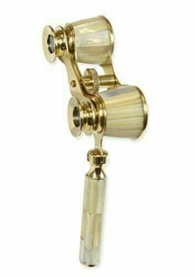 Binoculares de latón marino Juego de 15 unidades de vidrio espía náutico Foto 1 de 3