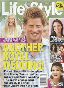 Life And Style Magazine Prince Harry Angelina Jolie Housewives Sandra  . - Picture 1 of 12