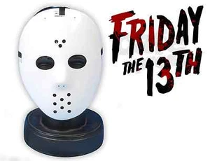 Halloween Freitag Der 13TH Stil Hockey Maske Kostüm Jason Voorhees V02 957 - Bild 1 von 6