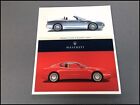 2002 Maserati Coupe and Spyder 56-page Car Sales Brochure Catalog - 3200GT