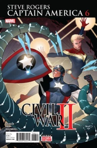 Capitán América: Steve Rogers (2016) #6 en muy buen estado/nuevo Civil War II - Imagen 1 de 1