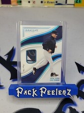 2023 PANINI IMMACULATE BASEBALL JOE TORRE AUTO TRI-COLOR RELIC CARD #1/1