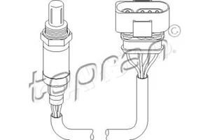 Sonda lambda sonda lambda para SEAT Ibiza VW Golf 3 Transporter T4 1.6-2.8L 90-10 - Imagen 1 de 1