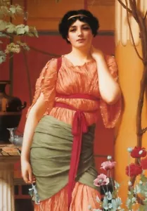 JOHN WILLIAM GODWARD *IMÁN NEVERA 2X3* PINTURA DE ARTISTA ARTE MODERNO NERISSA - Imagen 1 de 2