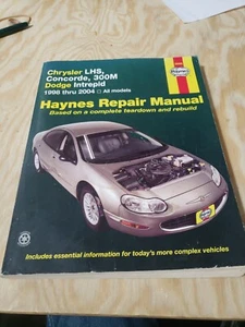 Haynes 25026 Repair Manual for Chrysler LHS Concorde 300M Dodge Intrepid 98 - 04 - Picture 1 of 5