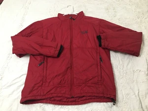 MOUNTAIN HARDWEAR Men's Red Quilted Puffer Jacket Coat-Large - Picture 1 of 7