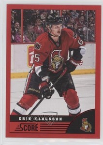 2013-14 Score Red Erik Karlsson #345