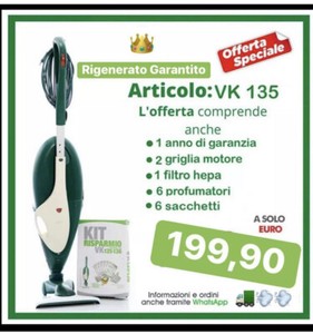 Folletto rigenerato | Acquisti Online su eBay