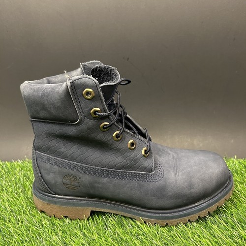Stivali Timberland AF Icon donna 6 5 blu pelle caviglia 6 pollici premium outdoor