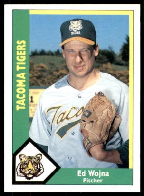 1990 CMC Ed Wojna Tacoma Tigers # - Image 1 of 2